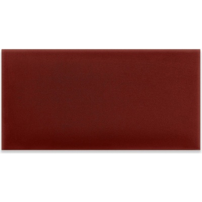Čalouněný nástěnný panel vínový 50x50 cm čtvercový