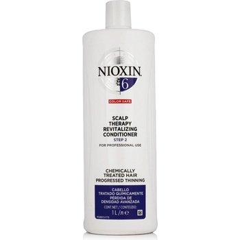 Nioxin System 6 čistiaci šampón pre chemicky ošterené vlasy 1000 ml