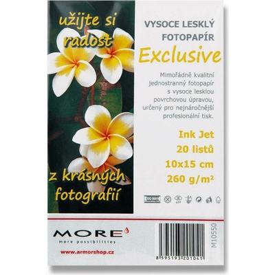 More Exclusive 10x15 cm, 260 g, 20 listů