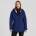 Craghoppers Поларено яке Craghoppers Women's Gwen Waterproof Fleece Lined Long Softshell Jacket - Indigo Blue