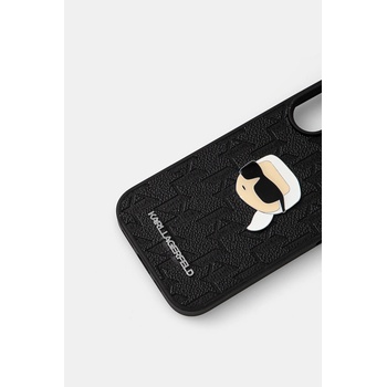 KARL LAGERFELD Кейс за телефон Karl Lagerfeld iPhone 16 6.1 (KLHCP16SPGKLKIPK)