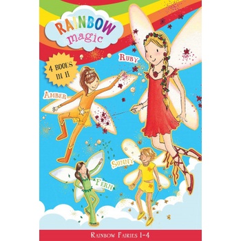 Rainbow Fairies: Books 1-4: Ruby the Red Fairy, Amber the Orange Fairy, Sunny the Yellow Fairy, Fern the Green Fairy