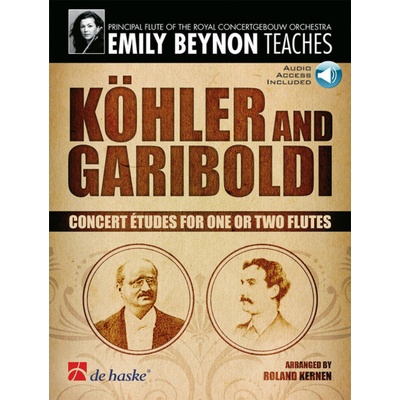 Emily Beynon Teaches Köhler a Gariboldi Concert Etudes for one or 2 flutes