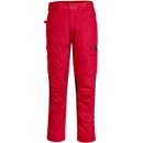 Portwest WX2 Eco Stretch nohavice CD881 cervena