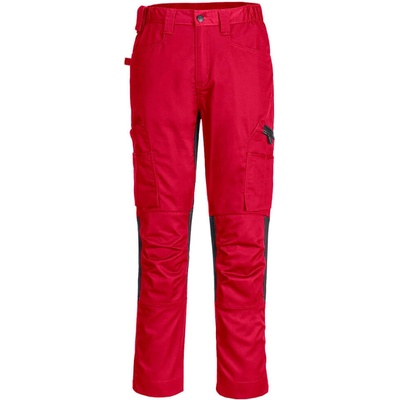 Portwest WX2 Eco Stretch nohavice CD881 cervena
