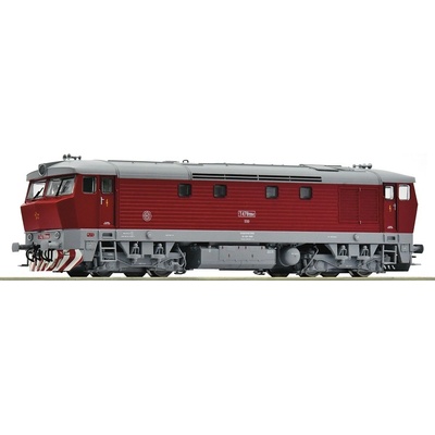 Roco H0 dieselová lokomotiva T478 ČSD Bardotka červená 7300028