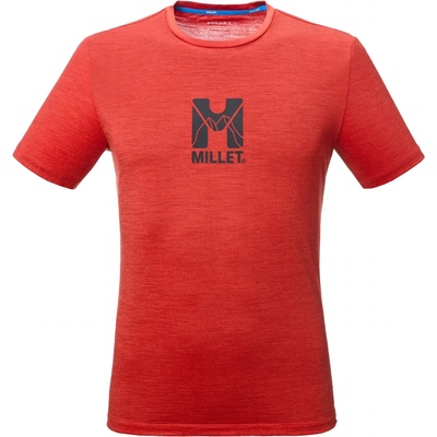 Millet Мъжка тениска Millet Ubic Wool T-Shirt S/S T-shirt - Paprika - размер XXL (217-0336-0316)