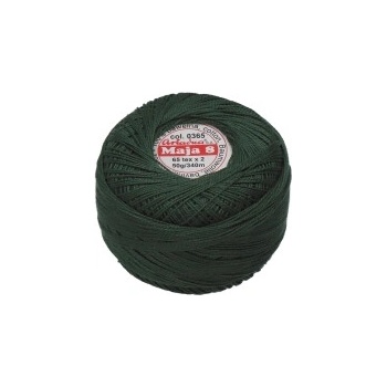 Háčkovacia priadza Maja 8 50 g - 0365