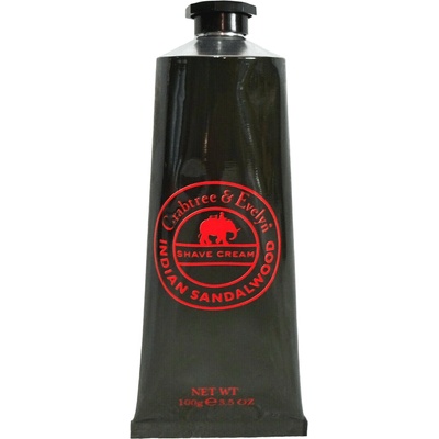Crabtree & Evelyn Индийско сандалово дърво Крем преди бръснене 50 g