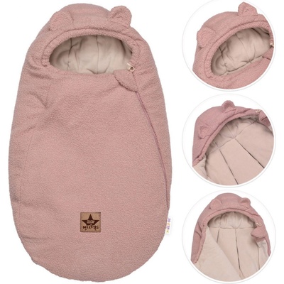 Nellys Teplúčky Baránok exclusiv 85x50cm Baby pudrovo růžový