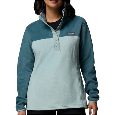 Columbia Дамски поларен пуловер Columbia Women's Benton Springs 1/2 Snap Pull Over II Fleece jumper - Crushed Blue / Everblue - размер XS (105-5261-1411)