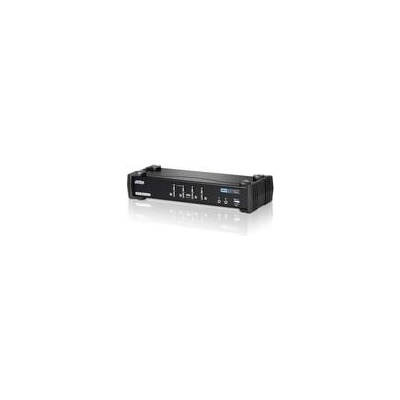 ATEN KVMP превключвател ATEN CS1784A, 4-портов, USB, DVI Dual Link, Audio (ATEN-CS1784A-AT-G)