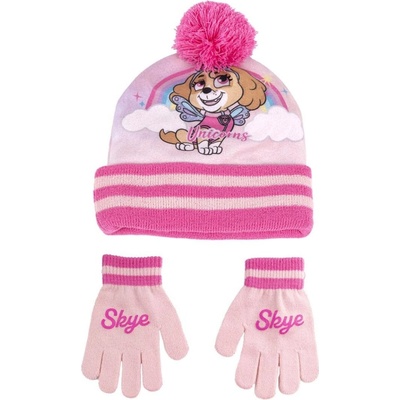 Cerda čiapka rukavice Paw Patrol Skye sada 2ks