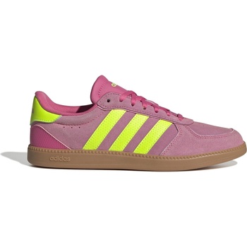 adidas Дамски обувки Adidas Breaknet Sleek Suede Womens Shoes - Pink/Green/Gum