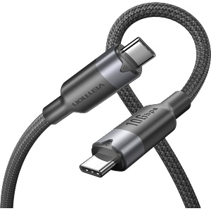 Vention Кабел Vention USB-C 3.2/M, 1 м (черен, Gen2, 10 Gbps)