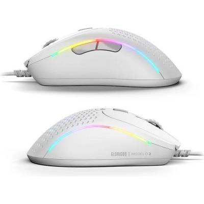 Glorious PC Gaming Race Model D 2 White (GLO-MS-DV2-MW/GAMO-1225)