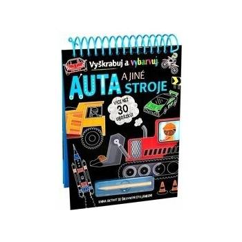 Autá a iné stroje Vyškrabávaj a vyfarbuj Kolektiv