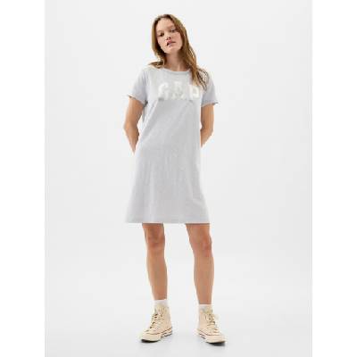 GAP Рокля с металическо лого GAP GAP | Siv | ЖЕНИ | XXS