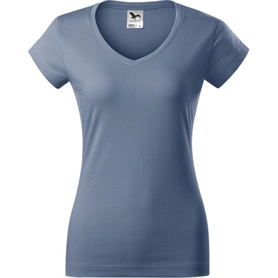 Malfini Fit V-neck 162 60 denim