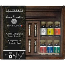 Sennelier Kaligrafický set 12x10 ml