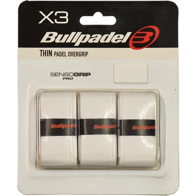 Bullpadel Sensogrip GB 1603 3 ks blanco