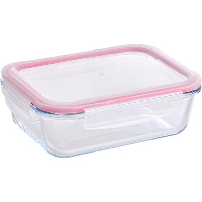 Bergner Dóza sklenená sa zaklapovacím vekom 1,5 l BG-25026-RD