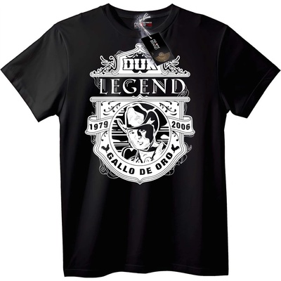 NOONEBRAND Тениска DUK Легенда Gallo de Oro - 2XL, White