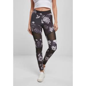 Urban Classics Дамски клин в черно от Urban Classics Ladies Tech Mesh AOP MODEL91 SALE - , размер XL