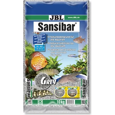 JBL Sansibar GREY - Дънен, подхранващ субстрат за сладководни или соленоводни аквариуми и териариуми - 10 кг. - сив