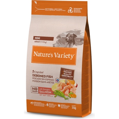 Nature's Variety No Grain Mini Adult losos 3 kg
