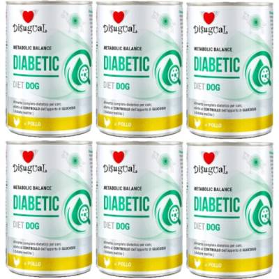 Disugual Veterinárne diabetické kura dospelý 6 x 400 g