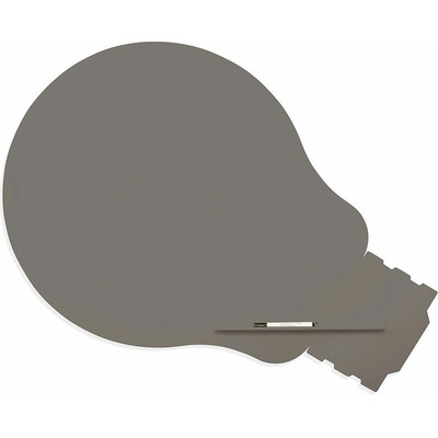 ROCADA Skin Shape Idea 6461-7039 tvar žárovky, 150 x 100 cm křemenná šedá RAL 7039
