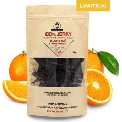 Usušil & syn 100% kachní s pomerančem 150 g