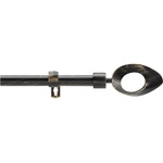 douceur d'intérieur Метален разширяем прът за завеси 120 - 210 cm Ovalon - douceur d'intérieur (1900525)