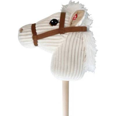 Hobby Horse so zvukom Mac Toys Plejo svetlý biela