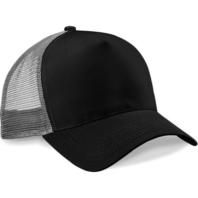 Beechfield Snapback Trucker čierna-sivá