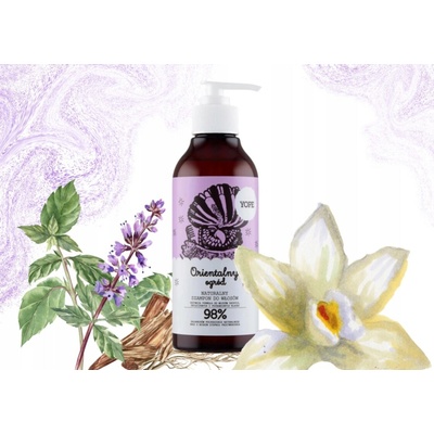 Yope Oriental Garden šampón pre suché a poškodené vlasy 300 ml