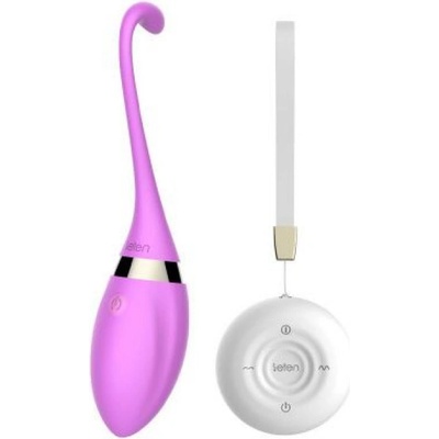 Leten cora remote egg vibrator Vibrační vajíčko s dálkovým ovládáním fioletowy