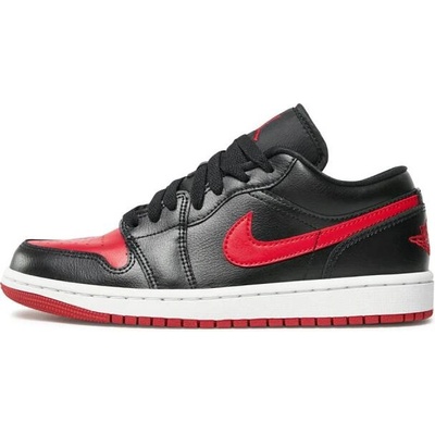 Air Jordan 1 Low Shoes Black/Red
