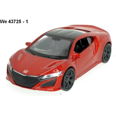 Welly Honda NSX 2015 red code 43725 modely aut 1:34