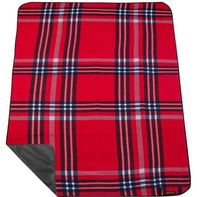 Spokey PICNIC HIGHLAND Pikniková deka s popruhom 130 x 150 cm