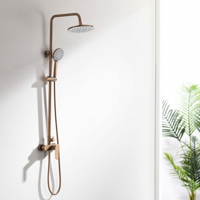 Inter Ceramic Тръбно окачване Верона icf 6237 brush rose gold