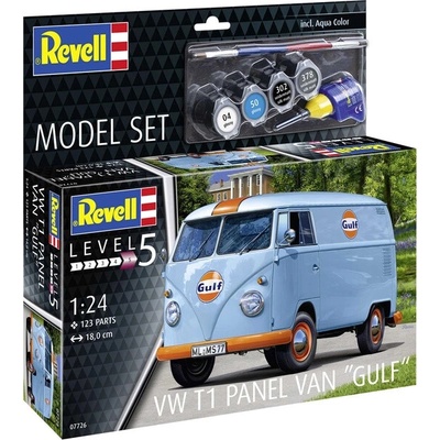 Revell Volswagen T1 Panel Van Gulf Decoration sada 1:24