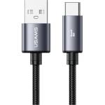 USAMS Кабел USAMS U91 18W за USB-C към USB-A, 1 м, мат (Usa001728)