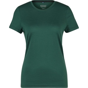 Stoic Дамско мериносово термобельо Stoic Women's Merino180 BengtSt. T-Shirt slim Merino shirt - New Pine Green - размер XS (916-3090-0811)