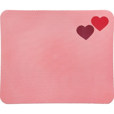 Vylen Barevná nástěnka se srdíčkem Růžová 660 x 805 mm