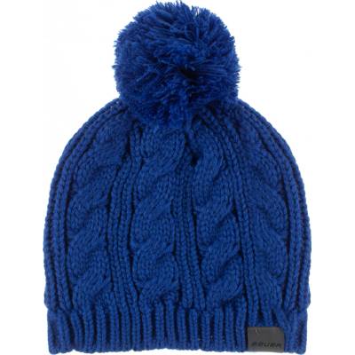 Bauer New Era Kulich Color Pop Cable Knit POM Youth Sapphire světle modrá