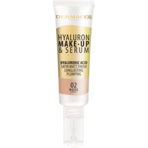 Dermacol Hyaluron лек фон дьо тен с хиалуронова киселина цвят 02 Nude 25 гр