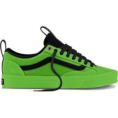 Vans Skate Old Skool 36 + Acid Airbrush Black Green