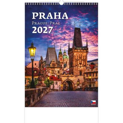 nástěnný Praha/Prague/Prag 31,5cm x 45cm, N103-27 2027